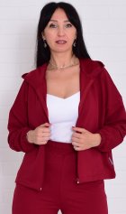 Костюм женский 5-345к (марсала) от компании Новое Кимоно, г. Иваново