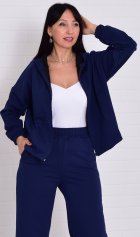 Костюм женский 5-345ж (синий) от компании Новое Кимоно, г. Иваново