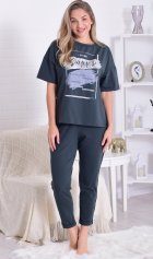 Костюм женский 5-346б (зеленый мох) от компании Новое Кимоно, г. Иваново Костюм женский 5-346б (зеленый мох) от компании Новое Кимоно, г. Иваново