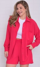 Костюм женский 5-351е (алый) от компании Новое Кимоно, г. Иваново Костюм женский 5-351е (алый) от компании Новое Кимоно, г. Иваново