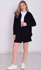 Костюм женский 5-351ж (черный) от компании Новое Кимоно, г. Иваново