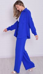 Костюм женский 5-352д (сапфир) от компании Новое Кимоно, г. Иваново