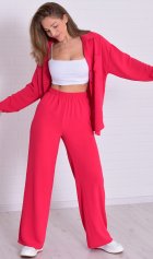 Костюм женский 5-352е (алый) от компании Новое Кимоно, г. Иваново