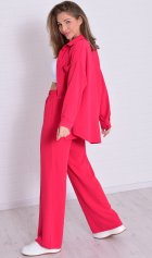 Костюм женский 5-352е (алый) от компании Новое Кимоно, г. Иваново