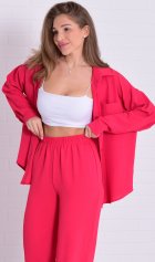 Костюм женский 5-352е (алый) от компании Новое Кимоно, г. Иваново Костюм женский 5-352е (алый) от компании Новое Кимоно, г. Иваново