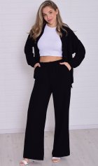 Костюм женский 5-352ж (черный) от компании Новое Кимоно, г. Иваново