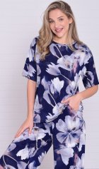 Костюм женский 5-353 (синий) от компании Новое Кимоно, г. Иваново Костюм женский 5-353 (синий) от компании Новое Кимоно, г. Иваново