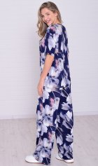 Костюм женский 5-353 (синий) от компании Новое Кимоно, г. Иваново