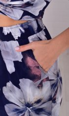 Костюм женский 5-353 (синий) от компании Новое Кимоно, г. Иваново