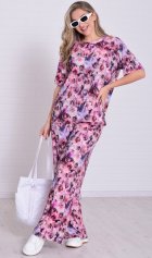 Костюм женский 5-353а (розовый) от компании Новое Кимоно, г. Иваново Костюм женский 5-353а (розовый) от компании Новое Кимоно, г. Иваново