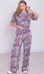 Костюм женский 5-353б (красный) от компании Новое Кимоно, г. Иваново