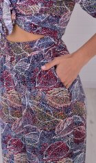 Костюм женский 5-353б (красный) от компании Новое Кимоно, г. Иваново