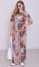 Костюм женский 5-353г (оранжевый) от компании Новое Кимоно, г. Иваново