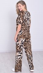 Костюм женский 5-353в (коричневый) от компании Новое Кимоно, г. Иваново