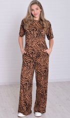 Костюм женский 5-353ж (кофе) от компании Новое Кимоно, г. Иваново