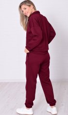 Костюм женский 5-354а (бордо) от компании Новое Кимоно, г. Иваново