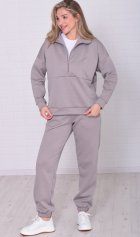 Костюм женский 5-354д (серый) от компании Новое Кимоно, г. Иваново