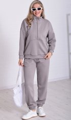 Костюм женский 5-354д (серый) от компании Новое Кимоно, г. Иваново