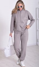 Костюм женский 5-354д (серый) от компании Новое Кимоно, г. Иваново