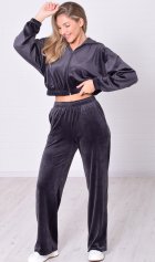 Костюм женский 5-355 (графит) от компании Новое Кимоно, г. Иваново