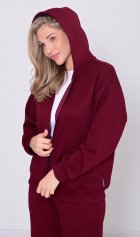 Костюм женский 5-356а (бордо) от компании Новое Кимоно, г. Иваново