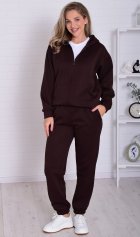 Костюм женский 5-356в (шоколад) от компании Новое Кимоно, г. Иваново