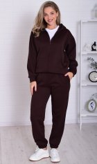 Костюм женский 5-356в (шоколад) от компании Новое Кимоно, г. Иваново