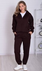 Костюм женский 5-356в (шоколад) от компании Новое Кимоно, г. Иваново