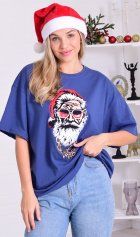 Футболка базовая 6-215ж (индиго) от компании Новое Кимоно, г. Иваново