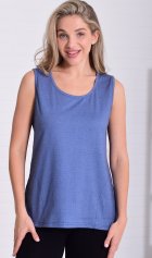 Майка женская 6-217г (сине-голубой) от компании Новое Кимоно, г. Иваново
