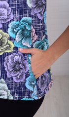 Майка женская 6-217с (бирюза) от компании Новое Кимоно, г. Иваново