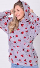 Толстовка женская 6-219 (серый) от компании Новое Кимоно, г. Иваново