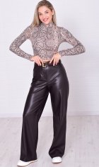 Лонгслив женский 6-220б (шоколадно-бежевый) от компании Новое Кимоно, г. Иваново