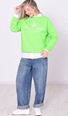 Свитшот женский 6-221г (авокадо) от компании Новое Кимоно, г. Иваново
