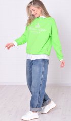 Свитшот женский 6-221г (авокадо) от компании Новое Кимоно, г. Иваново