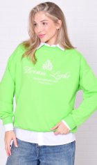 Свитшот женский 6-221г (авокадо) от компании Новое Кимоно, г. Иваново