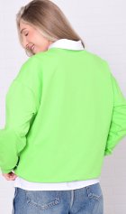 Свитшот женский 6-221г (авокадо) от компании Новое Кимоно, г. Иваново