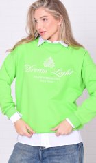Свитшот женский 6-221г (авокадо) от компании Новое Кимоно, г. Иваново