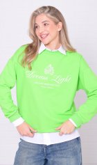 Свитшот женский 6-221г (авокадо) от компании Новое Кимоно, г. Иваново