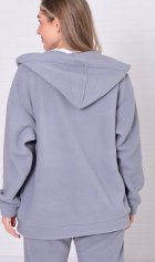 Толстовка женская 6-222 (серый) от компании Новое Кимоно, г. Иваново