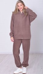 Толстовка женская 6-222в (мокко) от компании Новое Кимоно, г. Иваново Толстовка женская 6-222в (мокко) от компании Новое Кимоно, г. Иваново