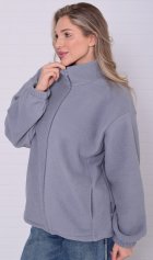 Толстовка женская 6-225 (серый) от компании Новое Кимоно, г. Иваново