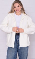 Толстовка женская 6-225б (молоко) от компании Новое Кимоно, г. Иваново