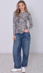 Лонгслив женский 6-226 (молоко) от компании Новое Кимоно, г. Иваново