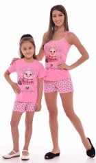 Пижама детская 7-162 (розовый) от компании Новое Кимоно, г. Иваново