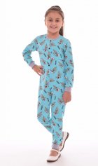 Пижама детская 7-178в (голубой), комбинезон от компании Новое Кимоно, г. Иваново
