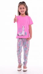 Пижама детская 7-189а (розовый) от компании Новое Кимоно, г. Иваново