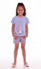 Пижама детская 7-207б (голубой+розовый), от компании Новое Кимоно, г. Иваново