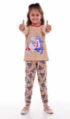 Пижама детская 7-226 (бежевый) от компании Новое Кимоно, г. Иваново