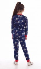 Пижама детская 7-244а (синий), комбинезон от компании Новое Кимоно, г. Иваново